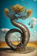 Fantasy world, generative ai