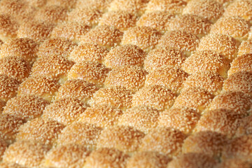 A lot of steamed bread, together