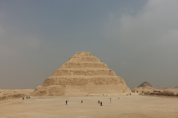 The Step Pyramid of Djoser in Saqqara, Egypt