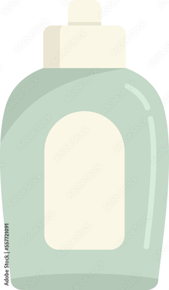 Poster softener bleach icon. flat illustration of softener bleach vector icon for web design isolated