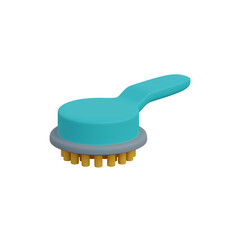 3d brush pet icon