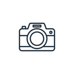 Camera Photography Icon Vector Template