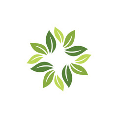 Abstract Flower Decoration Mandala Vector Logo Template