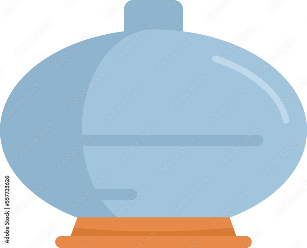 Poster air diffuser icon. flat illustration of air diffuser vector icon for web design isolated