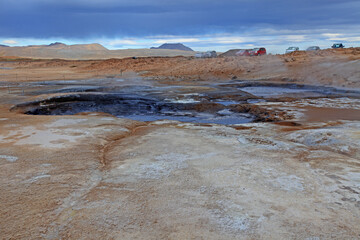 The Krafla volcanic area, Iceland
