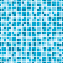 Fototapeta premium Seamless pattern vector abstract background color random geometric pattern for wall modern design or fabric shirt or gift wrapping papers and pastel color wallpaper or grid line.