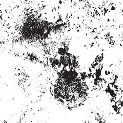 Grunge textures. Distressed Effect. Vector textured effect. Black and white abstract background. Monochrome texture