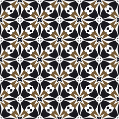 Geometric pattern. Seamless vector background. Ethnic graphic design.