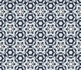 Geometric pattern. Seamless vector background. Ethnic graphic design.	