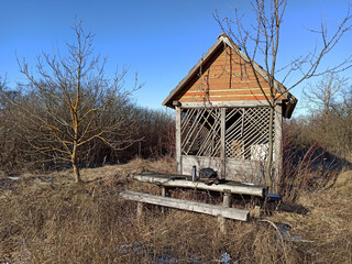 abandoned shelter