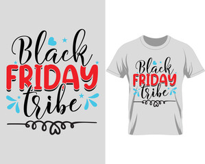 Obraz premium Black Friday t shirt design vector