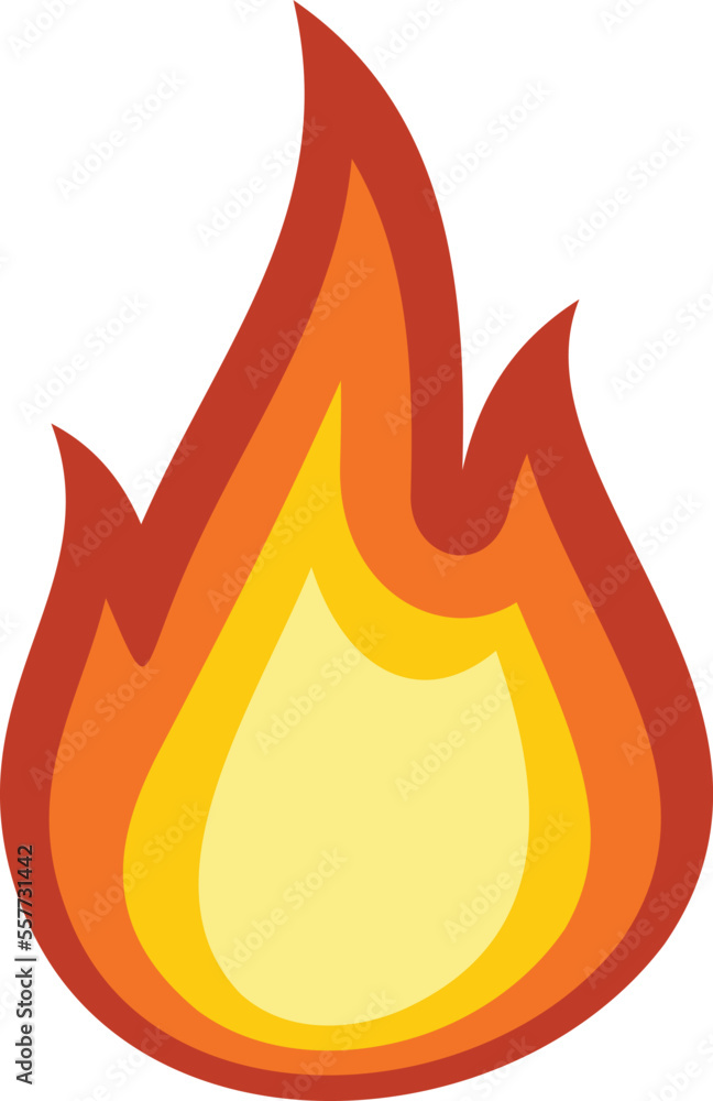 Poster fire flame torch icon. flat illustration of fire flame torch vector icon for web design isolated