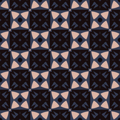 Fototapeta premium Geometric pattern. Seamless vector background. Ethnic graphic design. 
