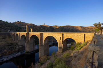 Puente de Alcantara in Extremadura, Spain