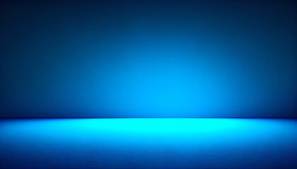 Neon blue glowing background 