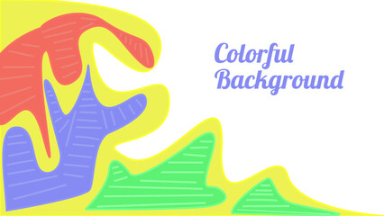 Abstract liquid shape. Fluid geometric design.colorful waves with geometric lines, dots.vector