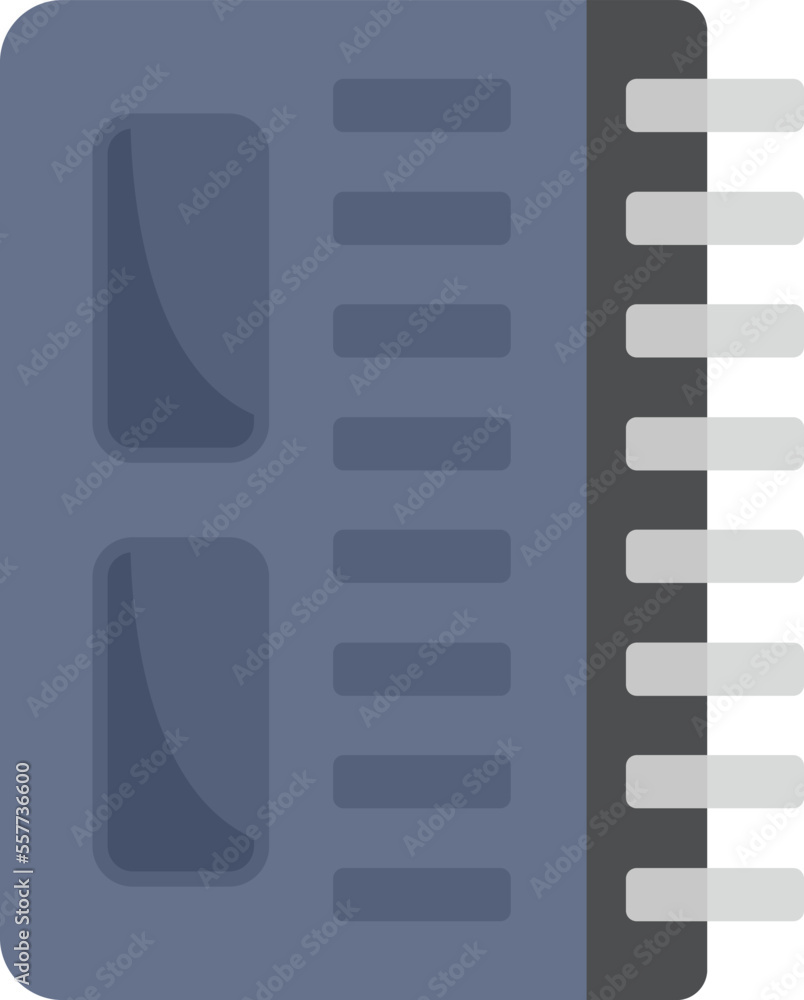 Aufkleber gyroscope processor icon flat vector. accelerometer phone sensor. smartphone gyro isolated