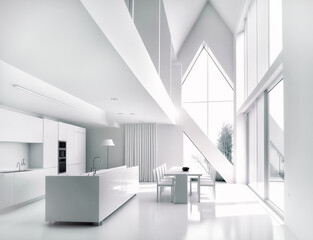 modern kitchen interior