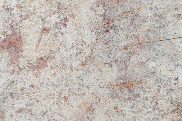 Abstract background with scratched surface of old metal covered with dirt