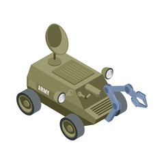 Military Robot Icon