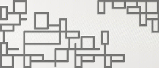 Modern abstract covers set, minimal covers design