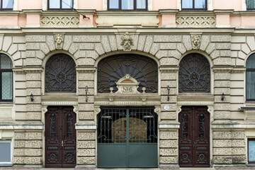 Riga Art Nouveau District.