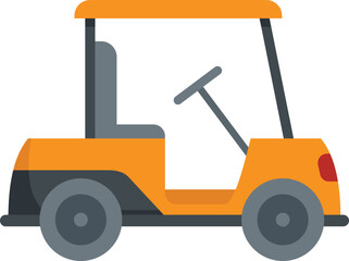 Golf cart activity icon. Flat illustration of Golf cart activity vector icon for web design isolated
