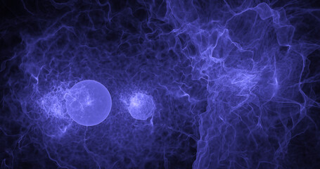 alien landscape background