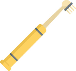 Electric toothbrush bristle icon. Flat illustration of Electric toothbrush bristle vector icon for web design isolated