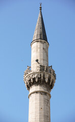 Located in Istanbul, Turkey, the Zal Mahmut Pasha Mosque was built in the 16th century by Mimar Sinan.