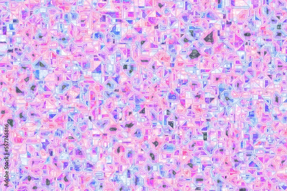 Poster nice computer crystalline pattern computer art background or texture illustration