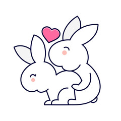 Easter bunny name plate design. Boy and girl frame vector design. Easter bunny split cut file. First Easter for baby. Clipart for personal invitations.