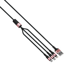 Cable and connector for USB, Type-C, Micro USB, Lightning