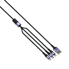 Cable and connector for USB, Type-C, Micro USB, Lightning