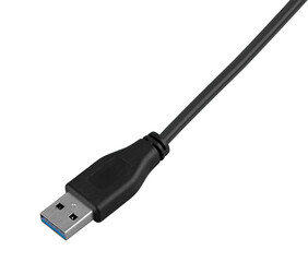 USB connector on cable