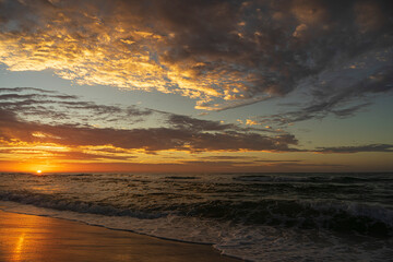 sunrise over Gulf