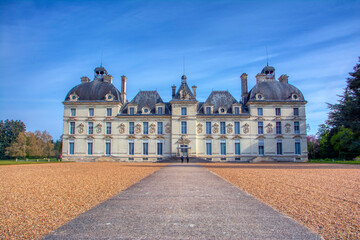 The Château de Cheverny is a castle in the French Loire located in the commune of Cheverny. France.