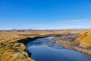 Fototapeta na wymiar River in Katla Geopark, Iceland