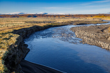 River in Katla Geopark, Iceland