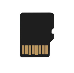MicroSD flash drive, flash memory