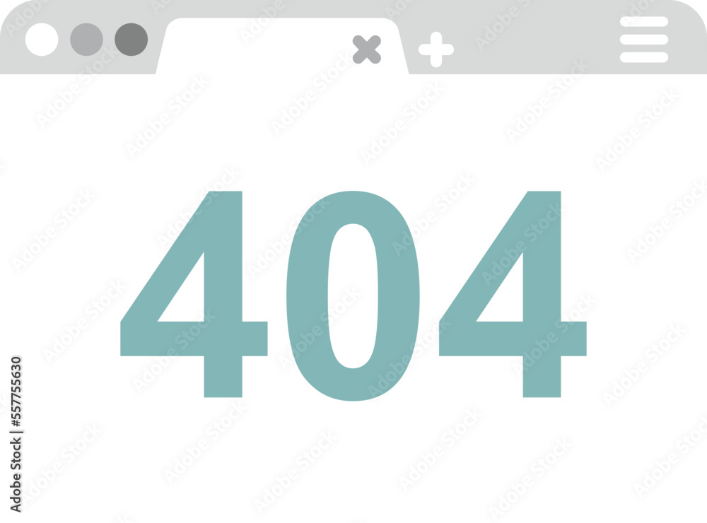 Poster browser error icon flat vector. window computer. screen website isolated