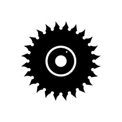 Circular saw vector icon