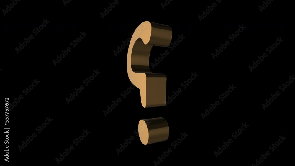 Poster question mark. computer generated 3d render