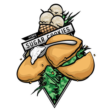 Sugar Cookies Cannabis Strain Logo