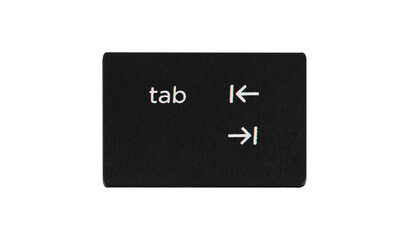 button from computer keyboard tab - obrazy, fototapety, plakaty