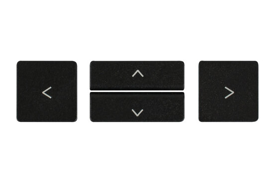 buttons from a computer keyboard, top to bottom to right to left
