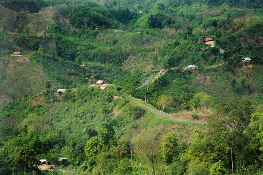 Most Beautiful natural view and attractive tourist spot of sajek vally,Khagrachari,Bangladesh.