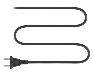 cable with a plug from the mains