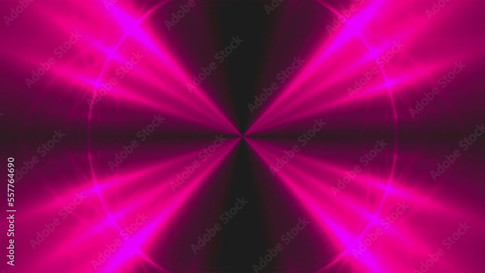 Poster fractal lights. computer generated 3d render