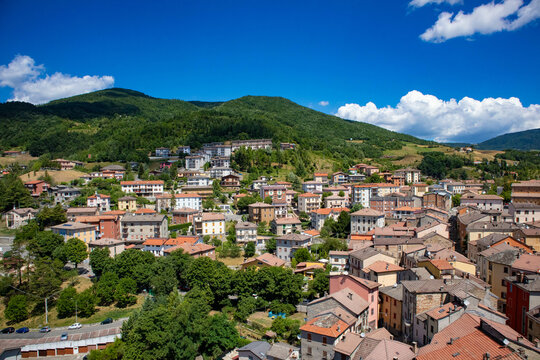 Paese di Bardi, provincia di Parma, Emilia Romagna